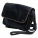 005-562 Flap Bag medium black-taupe