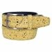 75201/86 Riem yellow printed suede
