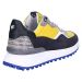 16301/07 Sneaker yellow textile combi
