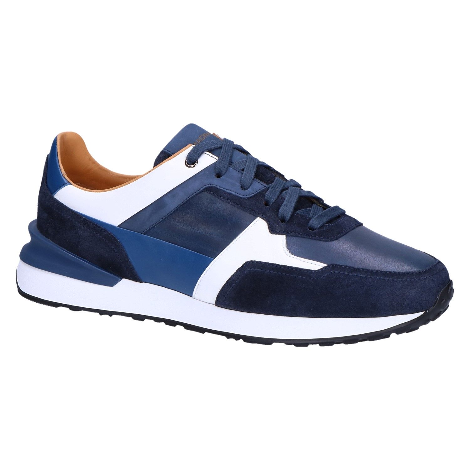 Magnanni 22945 Sneaker azul boltan crosta met artikelnummer 22945-azul  verkrijgbaar bij Beurskens schoenmode.