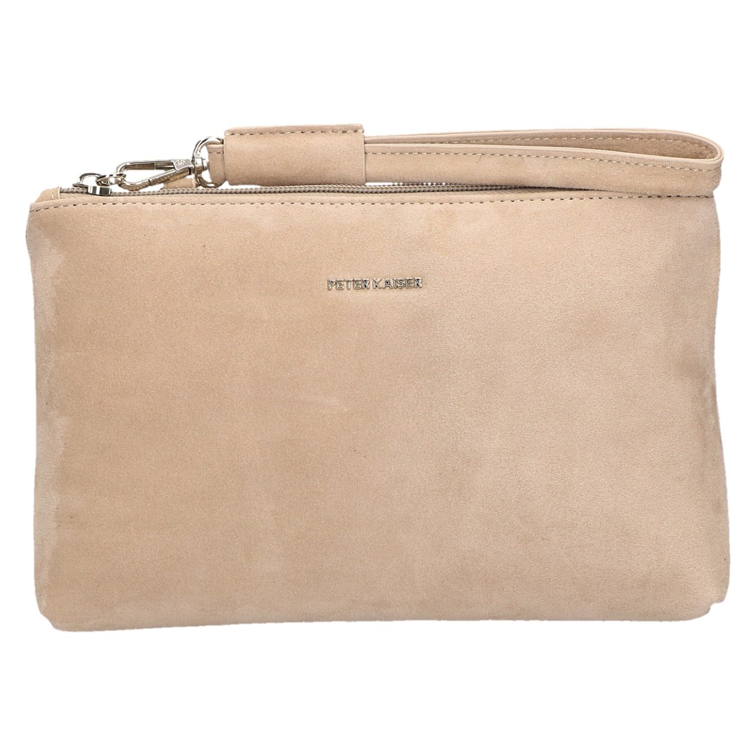 Peter Kaiser 9-69054Tas/Clutch beige suede 22x15 cm met