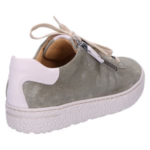 141762 Sneaker khaki/taupe suede