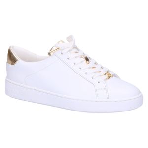 Irving Lace Up Sneaker white/palegold