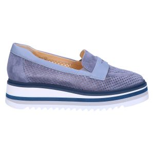 8.33.10 Scala Loafer denim suede perfo
