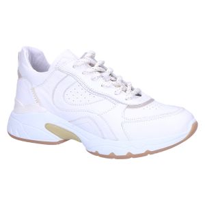 Via vai 5408055 Zaira Dragon Gable Bianco Natur Sneakers - Schoenen.nl