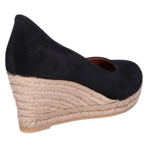 Viguera 1458 Pump sleehak 5 cm blauw suede met artikelnummer 1458-ocean  verkrijgbaar bij Beurskens schoenmode.